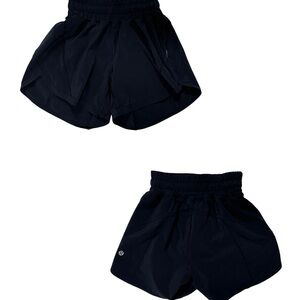 Women's Navy Blue Athletic Shorts
